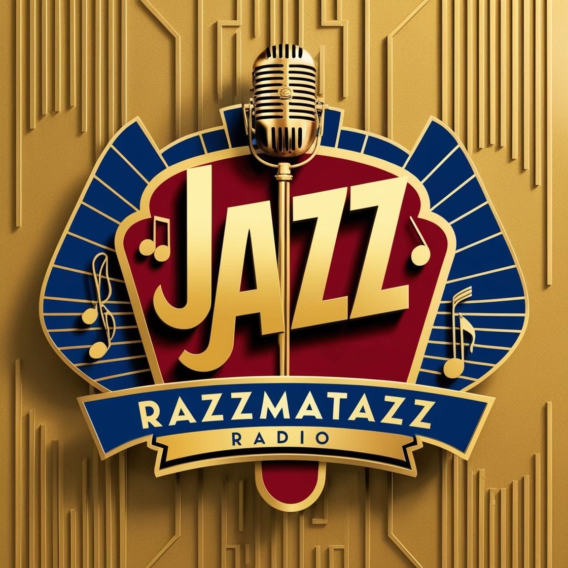 5 - LOGO JAZZ RAZZMATAZZ RADIO